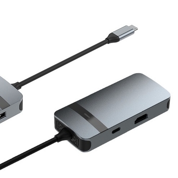 5 in 1 Aluminum USB type C Hub TO HDMI 4K@30Hz USB A 3.0 USB A 2.0*2 PD 100w for macbook windows