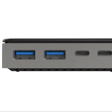 6-in-1 USB-C Hub with HDMI 4K@30Hz, 3 USB-A 3.0 Ports, USB-C 3.0, and Power Delivery (PD) – Multiport Adapter for Laptops and Tablets
